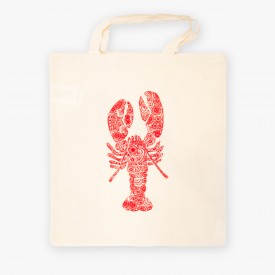 Tote bag Homard