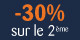 -30% sur le 2e